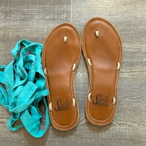 Sseko Ribbon Sandals Size 7